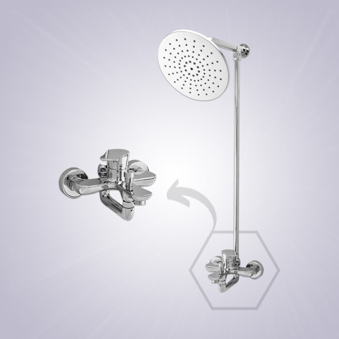 QABIL Shower Mixer – QSML08 - Image 1