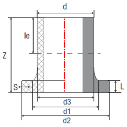 FLANGE ADAPTOR (SDR 17–PN 10)