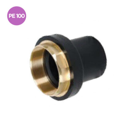 TRANSITION ADAPTOR (SDR 11 PE BRASS MS-58 FEMALE THREAD WATER 16 BAR INJECTED -SPIGOT)