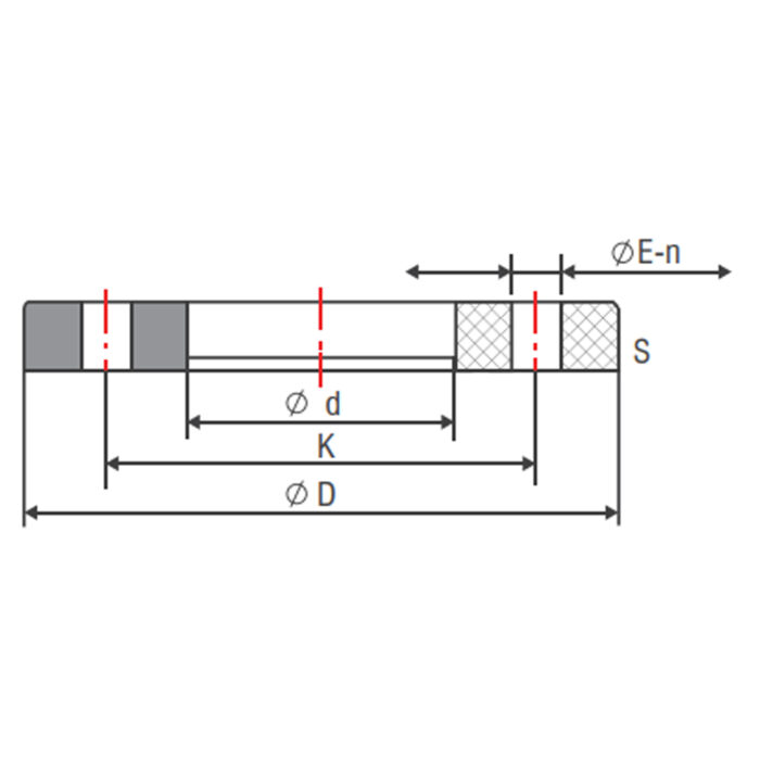 FLANGE (PP COATED STEEL PN 10/16) - Image 2