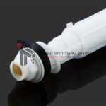 Water Tank Connected Dual Flush Button Fill Toilet Cistern Inlet Drain Valve Replacement Kits for Toilet Tanks Syphon - Image 3