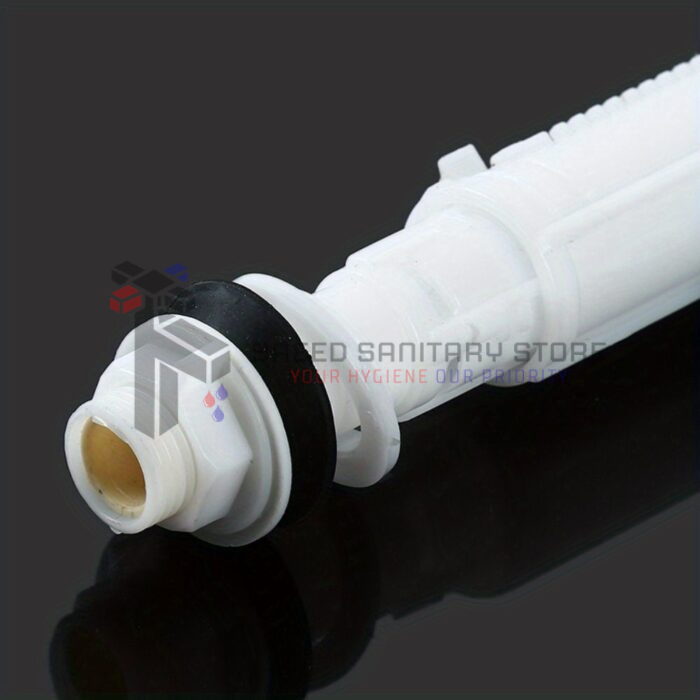 Water Tank Connected Dual Flush Button Fill Toilet Cistern Inlet Drain Valve Replacement Kits for Toilet Tanks Syphon - Image 3