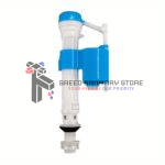 Water Tank Connected Dual Flush Button Fill Toilet Cistern Inlet Drain Valve Replacement Kits for Toilet Tanks Syphon - Image 6