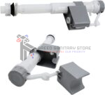 Bathroom Adjustable Toilet Handle Fill Inlet Valve Water Drain Flush Valve Float Button Kits for Most Toilets,Bathroom Accessories,Toilet Replacement - Image 3