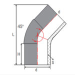 ELBOW 45° (SDR 17–PN 10) - Image 2