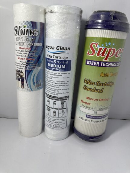 Filter Cartridges Set 3pcs