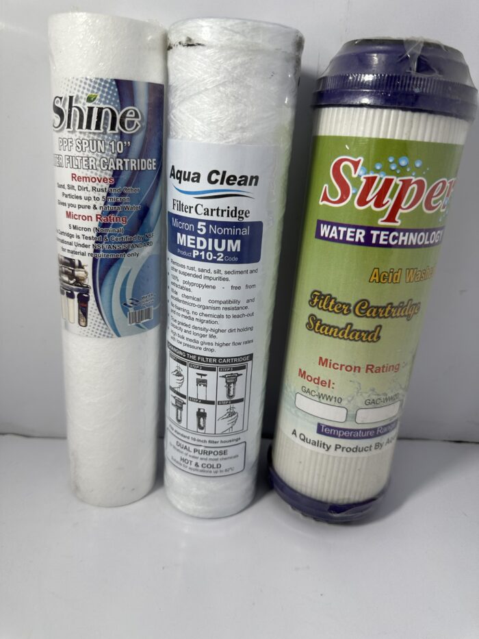 Filter Cartridges Set 3pcs - Image 1