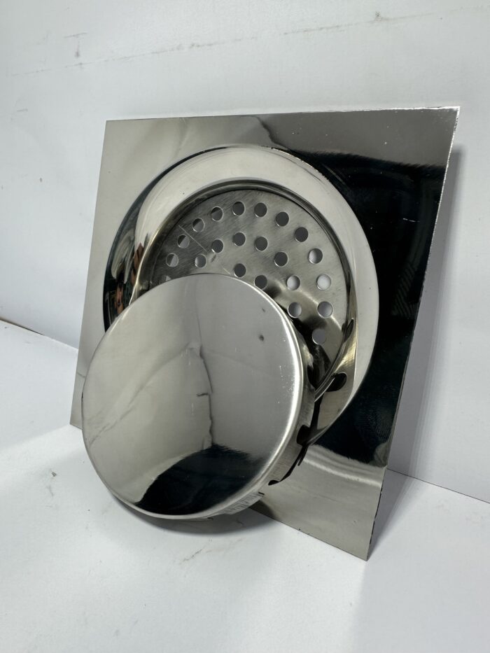Floor Waste 6*6 SS Plain - Image 1